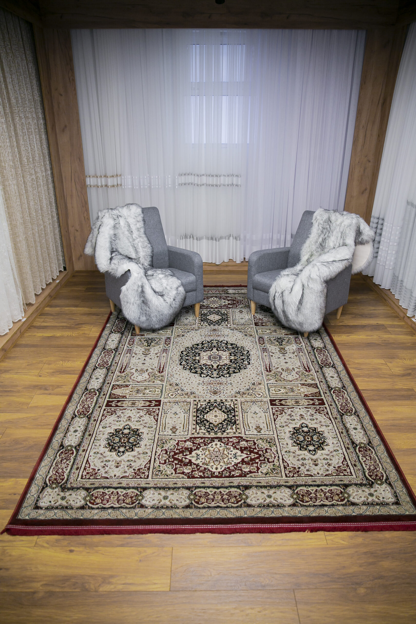 Tepih i ekspozuar në showroom